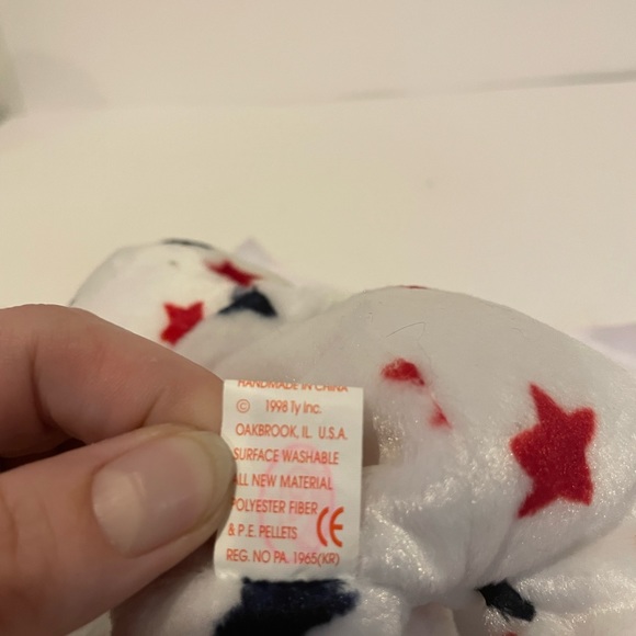 NEW TY Beanie Baby Glory Bear - Picture 4 of 7